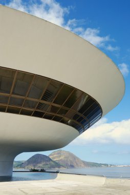 Niteroi - Ağustos 11: Müzesi (mac) üzerinde Ağustos 11, 2008 yılında niteroi. Brezilya tarafından tasarlanan mimar oscar niemeyer. bulunan niteroi, rio, Brezilya.