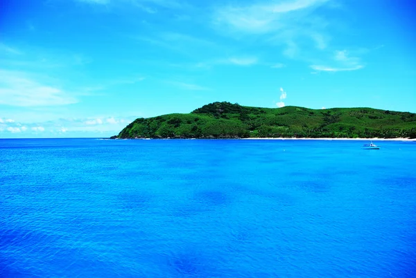 Το μπλε λιμνοθάλασσα στα Φίτζι — Φωτογραφία Αρχείου