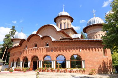 4 Eylül 2021 - Romanya 'da Curtea de Arges: Catedrala Arhiepiscopala Regala