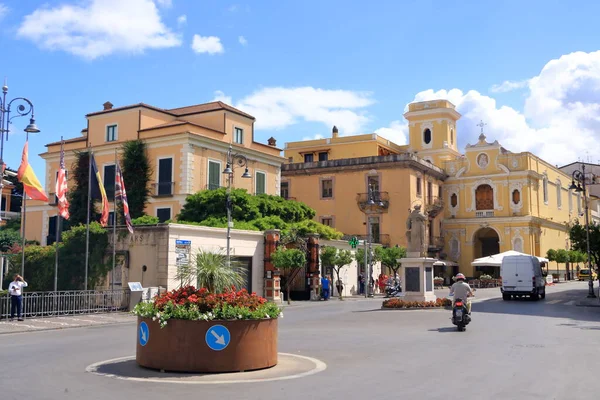 Julio 2021 Sorrento Italia Gente Una Calle Sorrento Sorrento Una —  Fotos de Stock