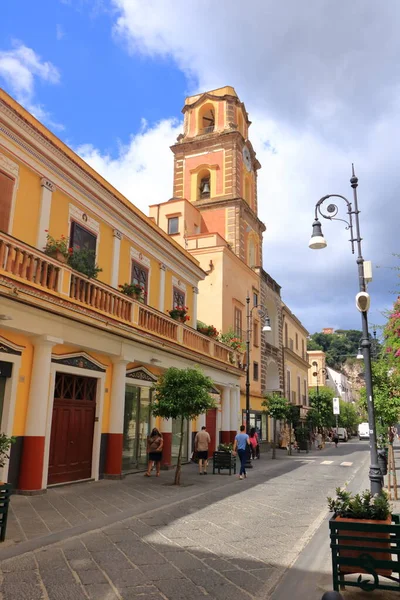 July 2021 Sorrento Italy People Street Sorrento Sorrento Small Town — Stock Photo, Image