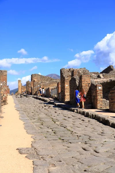 Juli 2021 Pompeji Neapel Italien Die Berühmte Antike Stätte Pompeji — Stockfoto