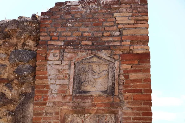 Julio 2021 Pompeya Nápoles Italia Famoso Sitio Antiguo Pompeya Cerca — Foto de Stock