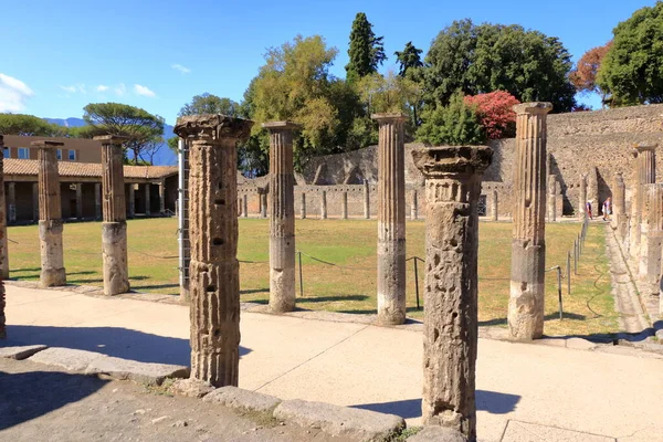 Juli 2021 Pompei Neapel Italien Den Berömda Antika Platsen Pompeji — Stockfoto