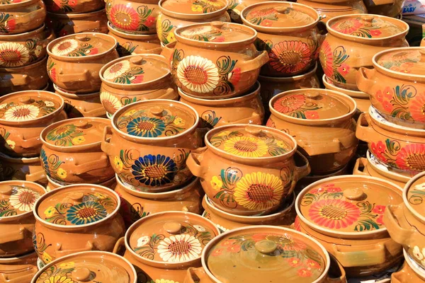 Beautiful Colorful Traditionally Crafted Decoration Items Handicraft Market — Stock Photo, Image