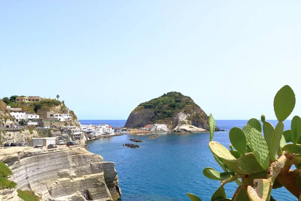 Ein Blick Auf Sant Angelo Auf Der Insel Ischia Italien — Stockfoto