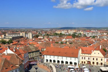 Sibiu Hermannstadt, Romanya 'nın Transilvanya kenti.