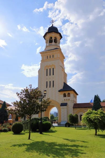 Septiembre 2021 Karlsburg Alba Iulia Rumania Entrada Catedrala Incoronarii Como —  Fotos de Stock