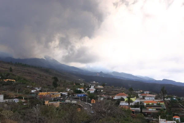 スペインのカナリア諸島ラ パルマにあるカンブル ビエハ火山の眺め — ストック写真