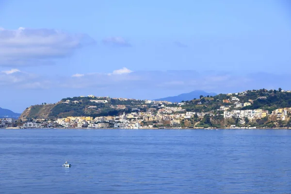 Εντυπώσεις Της Baia Pozzuoli Από Πλοίο Νάπολη Στην Ιταλία — Φωτογραφία Αρχείου