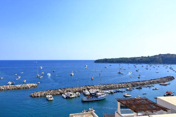 Bela Marina Procida Ilha Entre Nápoles Ischia Itália — Fotografia de Stock