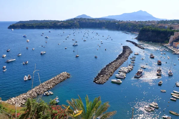 Hermosa Marina Procida Isla Entre Nápoles Ischia Italia — Foto de Stock