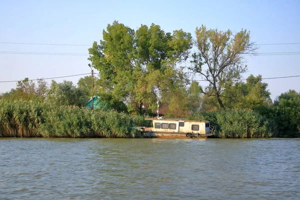 Naufrage Abandonné Delta Danube Roumanie — Photo