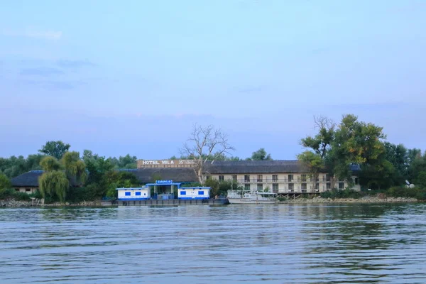 Tourist Resort Danube Delta Second Largest River Delta Europe — стокове фото