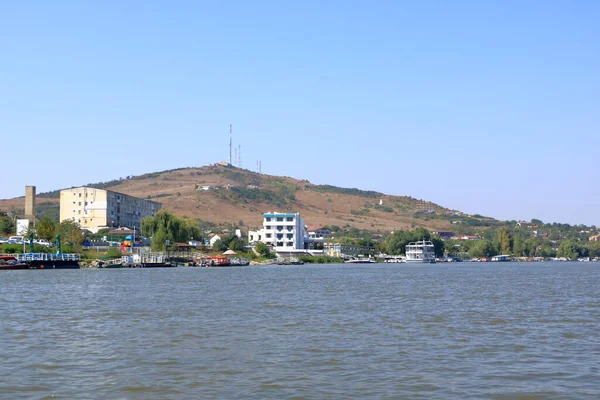 Mahmudia Danube Delta View River Sunny Day — Fotografia de Stock