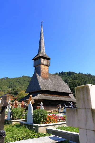 Septiembre 2021 Rozavlea Rumania Una Iglesia Tradicional Del Norte Rumanía —  Fotos de Stock