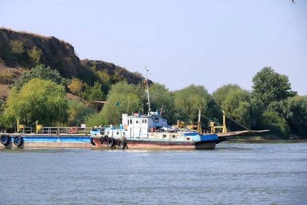 Verlaten Scheepswrak Donaudelta Roemenië — Stockfoto