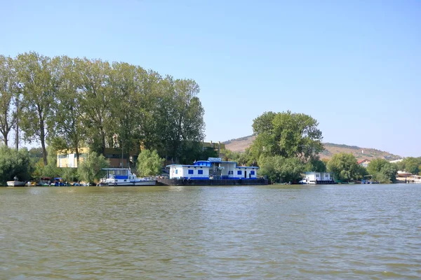 Mahmudia Danube Delta View River Sunny Day — Stock Photo, Image