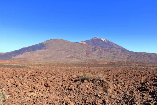 Panoramisch Uitzicht Tenerife Naar Vulkaan Pico Del Teide — Stockfoto