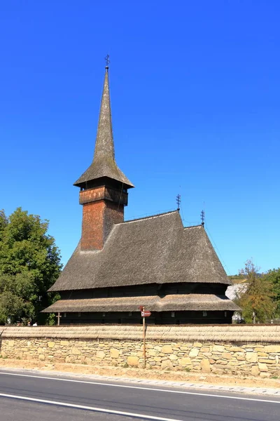 Bogdan Voda Rumänien Träkyrkan Byggdes 1718 — Stockfoto