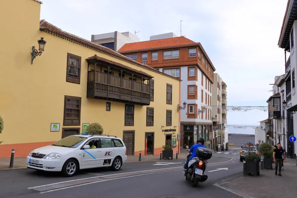 November 2021 Santa Cruz Palma Spain Traditional Colonial Architecture Canary — Stock Photo, Image
