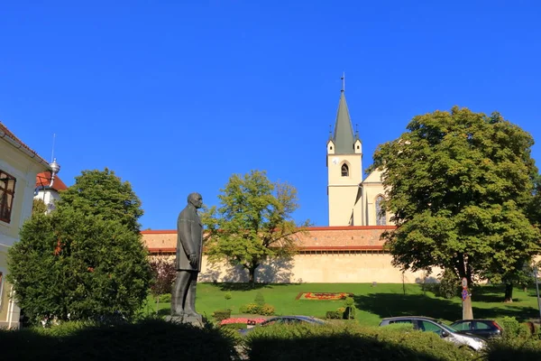 2021 트란실바니아의 날씨가 무레스 Targu Mures Neumarkt Mieresch Romania Targu — 스톡 사진