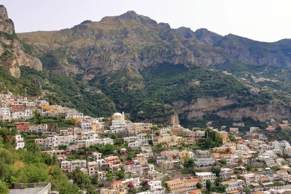 Positano Italië Amalfikust Zeegezicht — Stockfoto