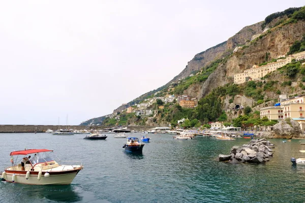 Juillet 2021 Amalfi Italie Belle Vue Sur Ville Amalfi Depuis — Photo