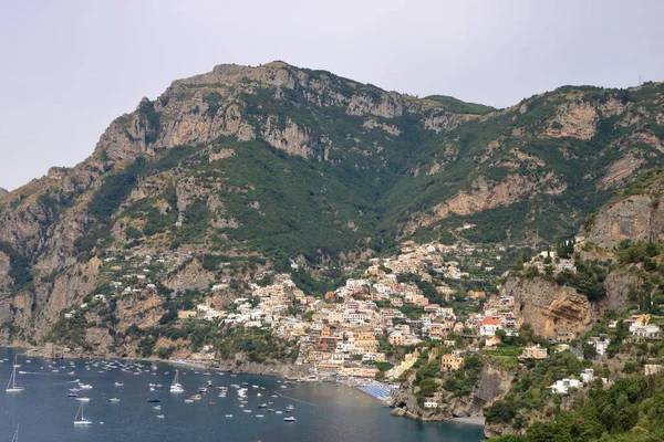 Positano Italy Amalfi Coast Seascape — Stock Photo, Image