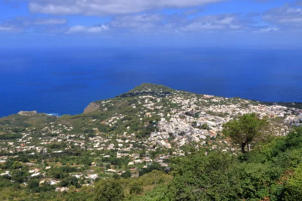 View Anacapri Town Taken Chairlift — Stock Photo, Image