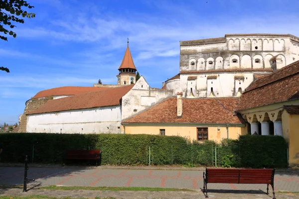Iglesia Fortificada Tartlau Prejmer Rumania —  Fotos de Stock