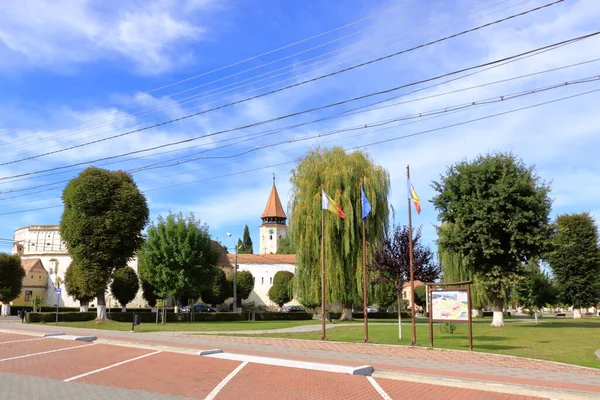 Die Wehrkirche Tartlau Prejmer Rumänien — Stockfoto