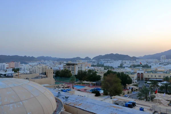 Beautiful Panoramic View Capital Oman Muscat — Fotografia de Stock