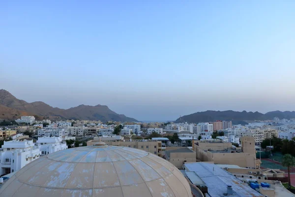 Beautiful Panoramic View Capital Oman Muscat — Fotografia de Stock