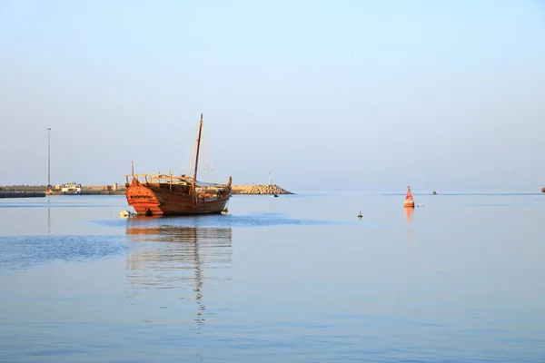 Mars 2022 Mascate Oman Moyen Orient Scène Bord Mer Port — Photo