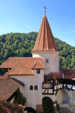 Bran Avlusu, Drakula 'nın Transilvanya, Romanya' daki şatosu