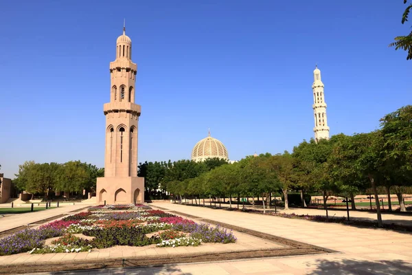 Sultan Qaboos Grand Mosque Muscat Oman — Stock Photo, Image