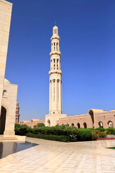 Sultan Qaboos Grand Mosque Muscat Oman — Stockfoto