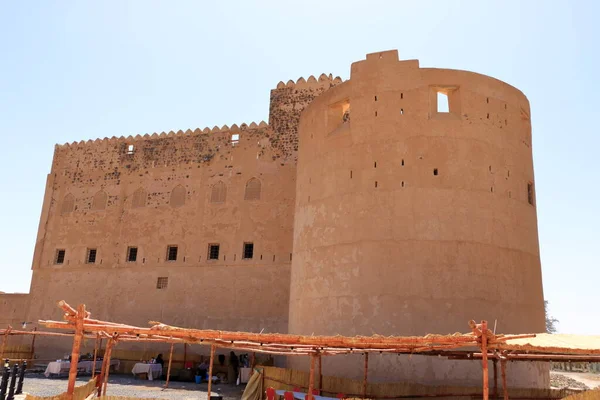 Fort Jabreen Castle Bellissimo Castello Storico Oman — Foto Stock