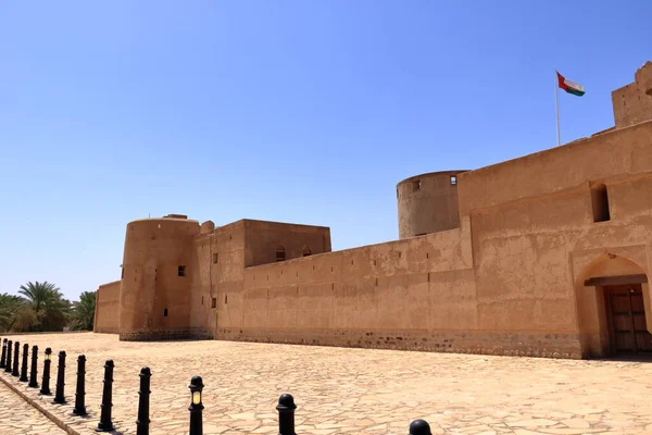 Fort Jabreen Kastély Egy Gyönyörű Történelmi Kastély Ománban — Stock Fotó