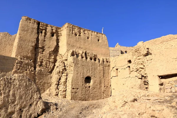 Ruins Bahla Fort Oman — Stockfoto