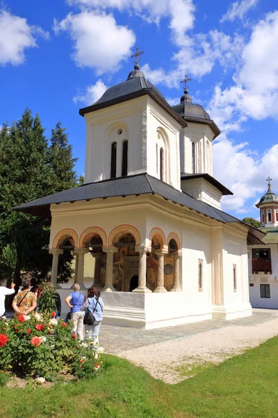 Septiembre 2021 Sinaia Rumania Iglesia Antigua Monasterio Sinaia Transilvania —  Fotos de Stock
