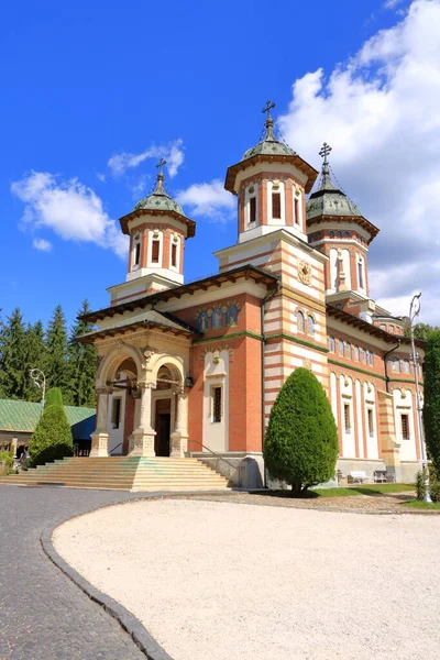 Septiembre 2021 Sinaia Rumania Monasterio Sinaia Construido 1695 Valle Prahova —  Fotos de Stock