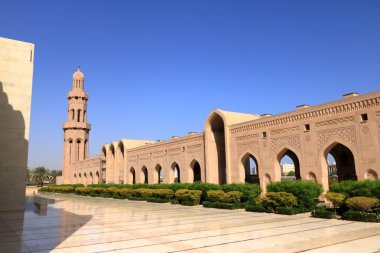 Umman 'daki Muscat' taki Sultan Qaboos Büyük Camii.