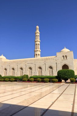 Umman 'daki Muscat' taki Sultan Qaboos Büyük Camii.
