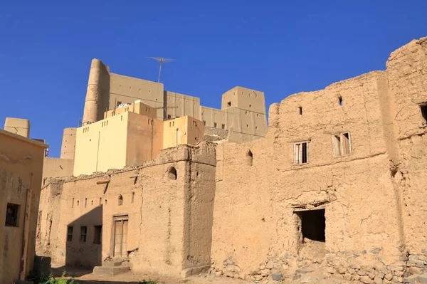 Ruins Bahla Fort Oman — Φωτογραφία Αρχείου
