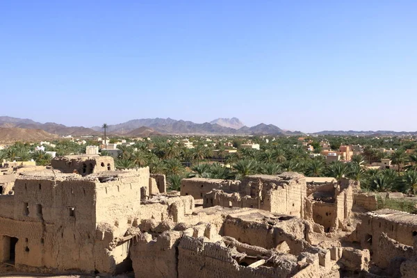 Bahla City Oman View Bahla Fort — стокове фото