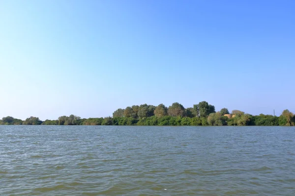 Річка Дунай Каналі Суліна Шляху Дельти Дунаю Чорного Моря Румунії — стокове фото