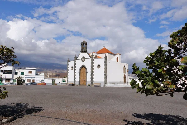 Ermita Nuestra Senora Las Mercedes Krásný Kostel Velmi Malé Vzdálené — Stock fotografie