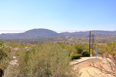 Umman Dağları 'ndaki Jebel Akhdar Bölgesi' nin Manzarası